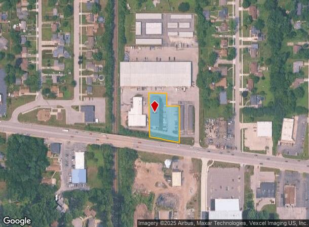 580 E Ridge Rd, Griffith, IN Parcel Map