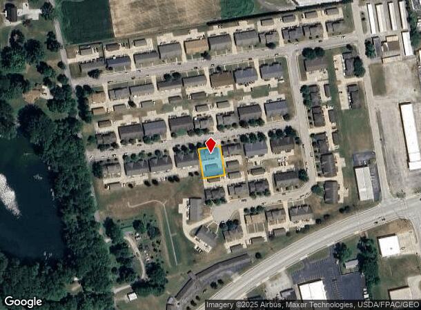  1141 Van Way, Piqua, OH Parcel Map