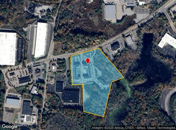  100 Woodview Way, Franklin, MA Parcel Map