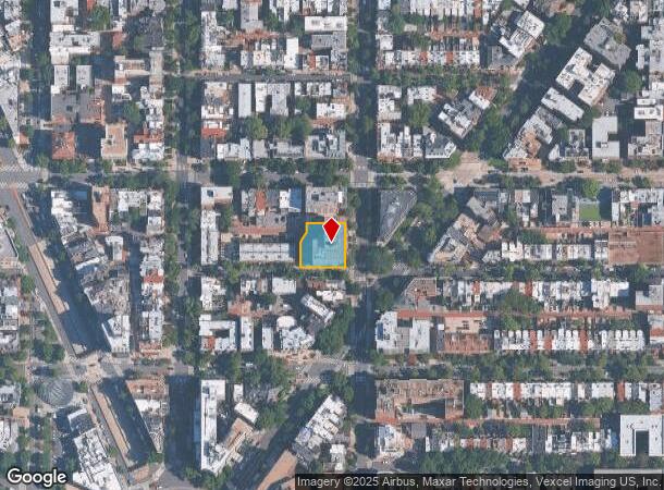  1616 18Th St Nw, Washington, DC Parcel Map