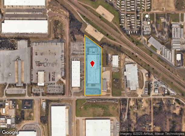 8410 W Sandidge Rd, Olive Branch, MS Parcel Map