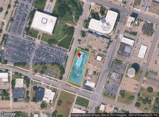  1122 Sw Jackson St, Topeka, KS Parcel Map