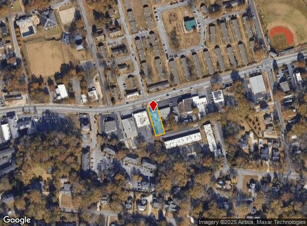  1037 Baxter St, Athens, GA Parcel Map