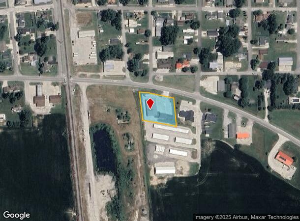  304 E State Route 68, Haubstadt, IN Parcel Map