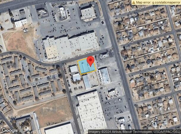  1329 San Andres Dr, Odessa, TX Parcel Map