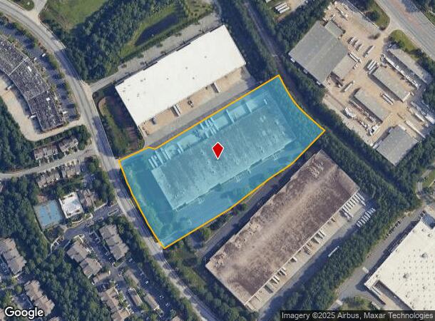 2625 N Berkeley Lake Rd Nw, Duluth, GA Parcel Map
