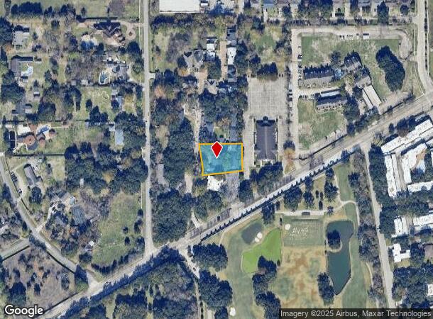  1 Mockingbird Cir, Houston, TX Parcel Map