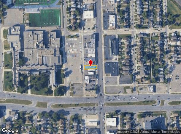  5657 Schaefer Rd, Dearborn, MI Parcel Map