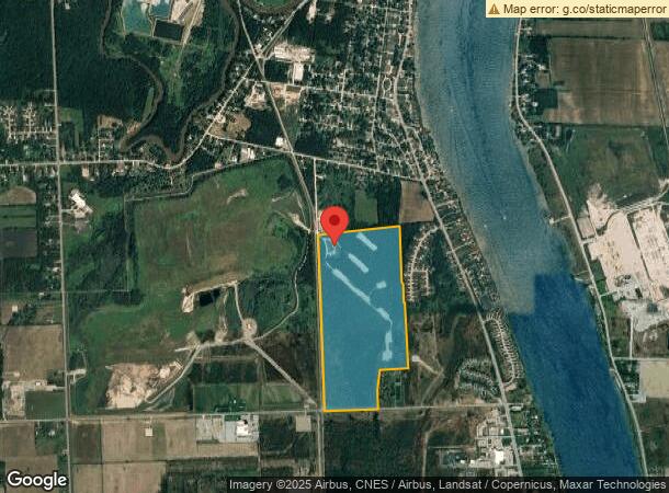  3643 Range Rd, East China, MI Parcel Map