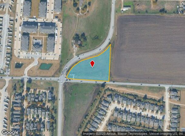  5794 Fishtrap Rd, Prosper, TX Parcel Map