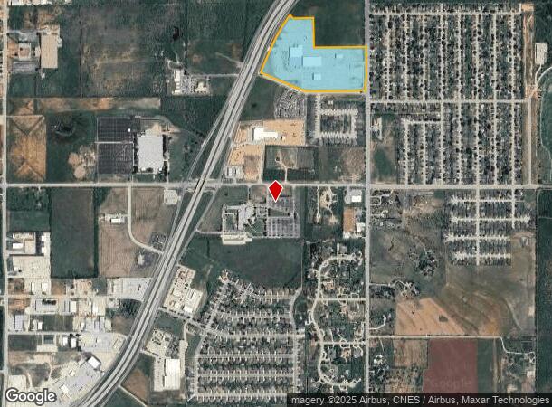  750 Gateway St, Abilene, TX Parcel Map