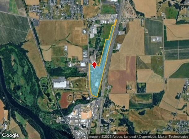 3251 Old Salem Rd Ne, Albany, OR Parcel Map
