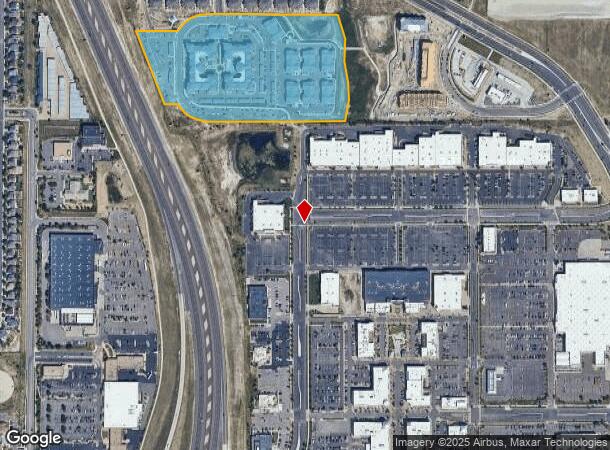  5800 S Southlands Pkwy, Aurora, CO Parcel Map