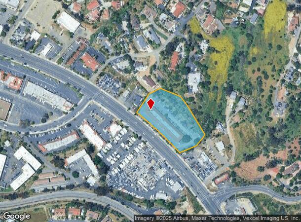  1070 S Santa Fe Ave, Vista, CA Parcel Map