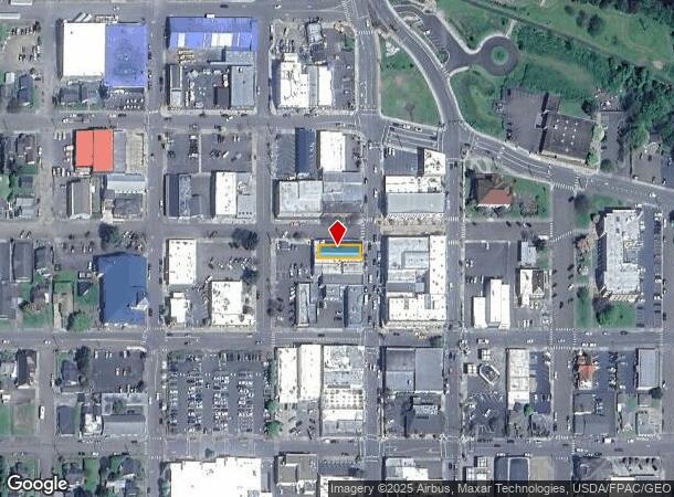  1909 2Nd St, Tillamook, OR Parcel Map