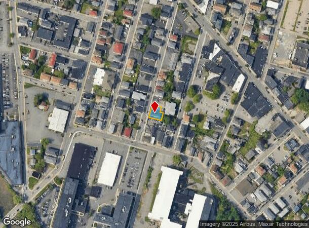  322 Flint St, Fall River, MA Parcel Map