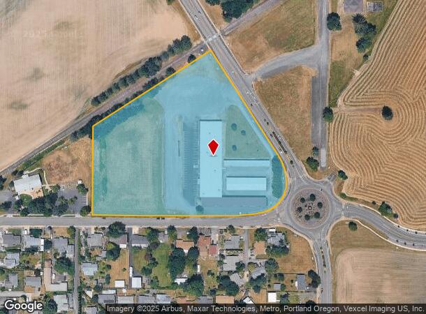  2201 N Springbrook Rd, Newberg, OR Parcel Map