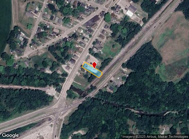 1126 S Main St, Franklin, OH Parcel Map