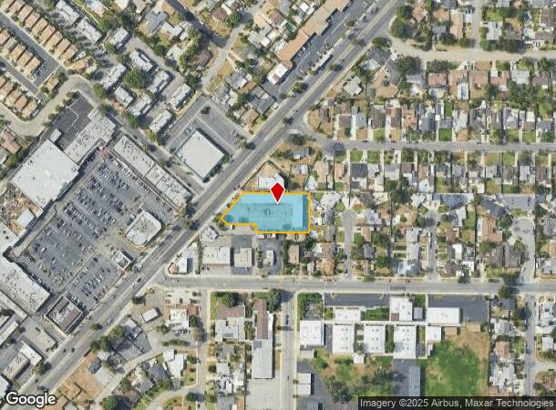  936 S Glendora Ave, West Covina, CA Parcel Map