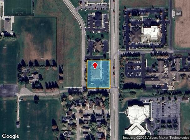  Central Avenue At Whitney Ct, Columbus, IN Parcel Map