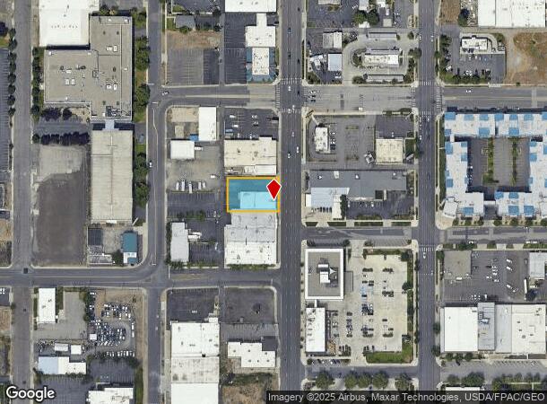  1219 N Division St, Spokane, WA Parcel Map