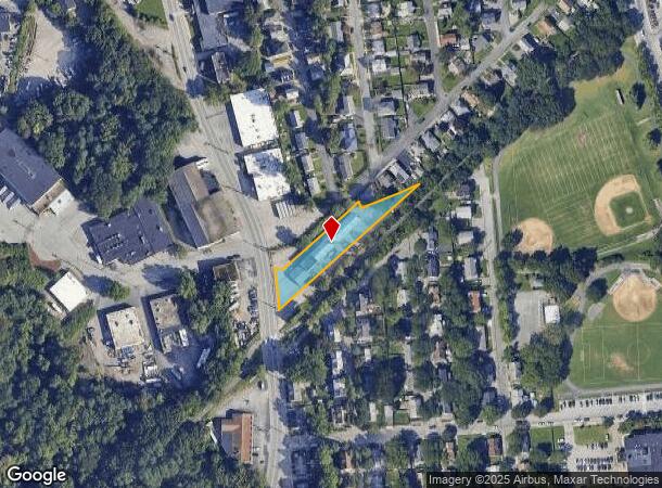  870 Dyer Ave, Cranston, RI Parcel Map