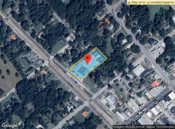  650 Railroad Ave, Elloree, SC Parcel Map