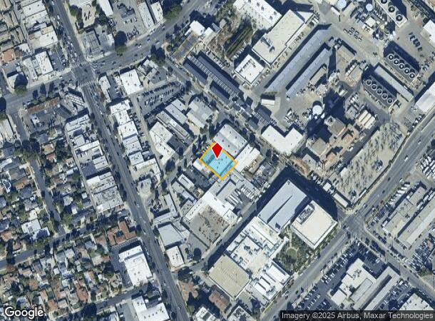210 W Palm Ave, Burbank, CA Parcel Map