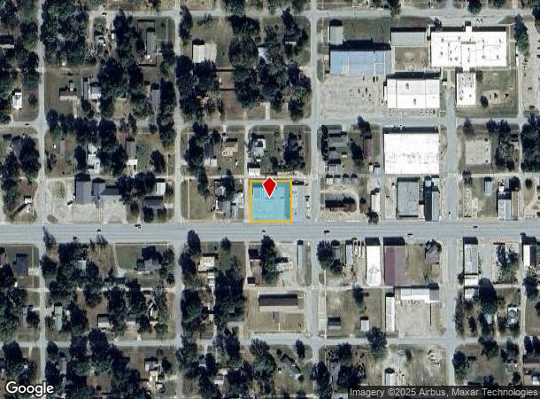  613 Maple St, Chetopa, KS Parcel Map