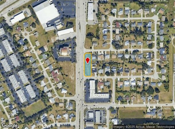  1601 Ne 6Th Ter, Cape Coral, FL Parcel Map