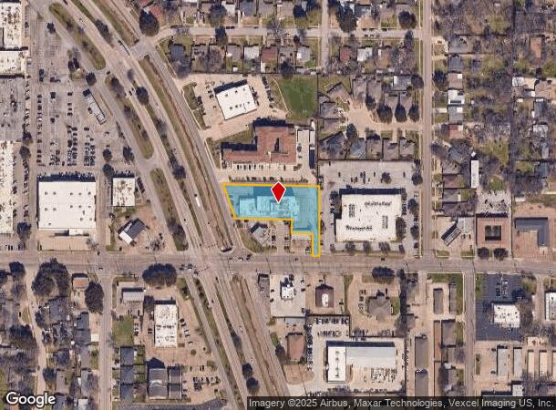  1711 W Irving Blvd, Irving, TX Parcel Map