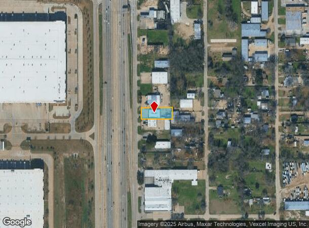  3404 N I-35E E, Lancaster, TX Parcel Map