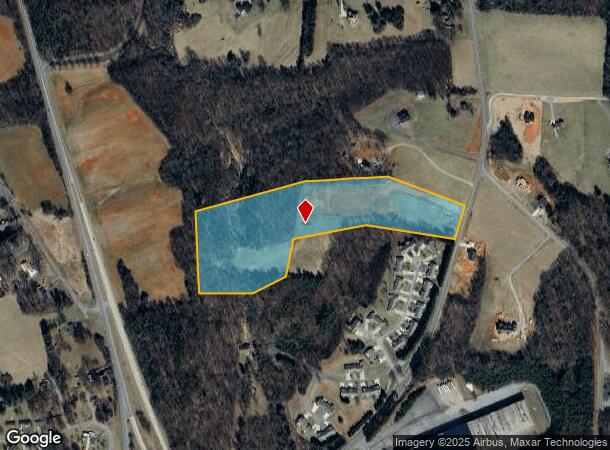  3958 Poplar Springs Rd, State Road, NC Parcel Map