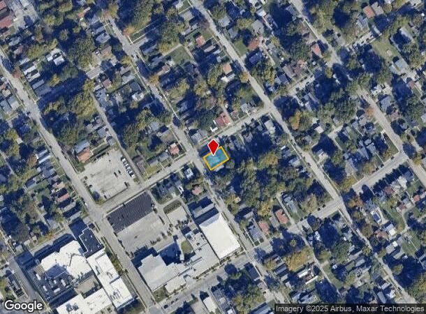  640 Mechanic St, Jeffersonville, IN Parcel Map