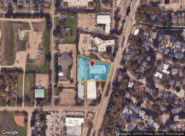  9525 Greenville Ave, Dallas, TX Parcel Map