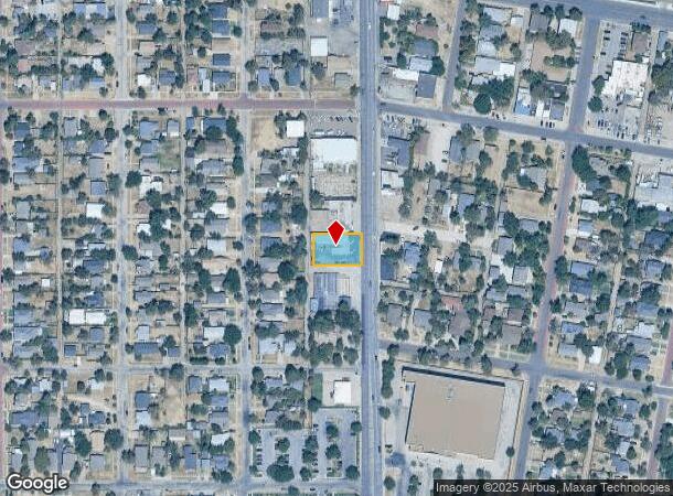  1612 S Washington St, Amarillo, TX Parcel Map