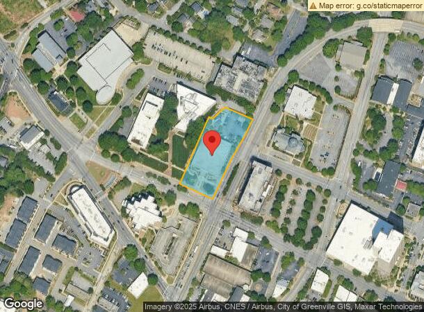  300 College St, Greenville, SC Parcel Map