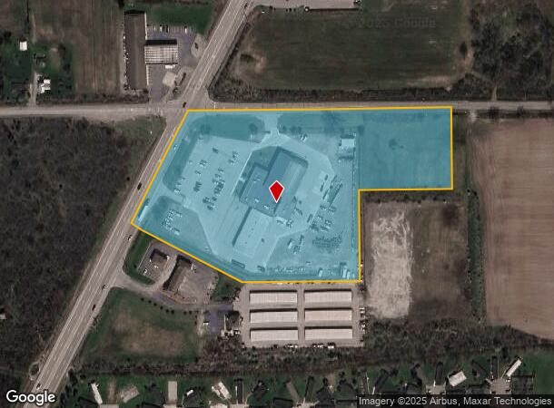  8950 N Telegraph Rd, Newport, MI Parcel Map