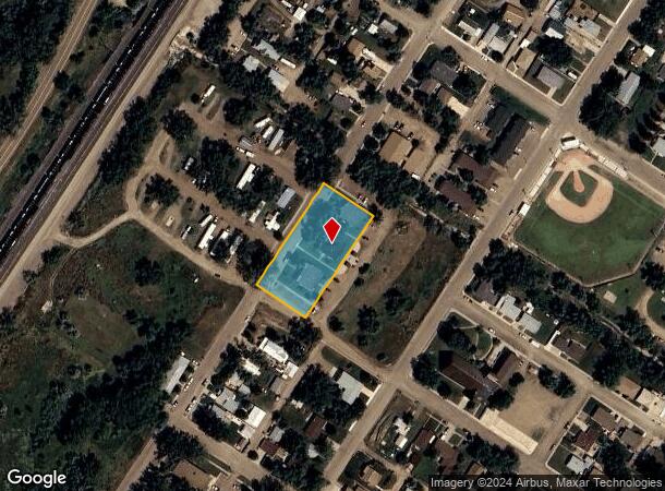  905 S Pearson Ave, Glendive, MT Parcel Map