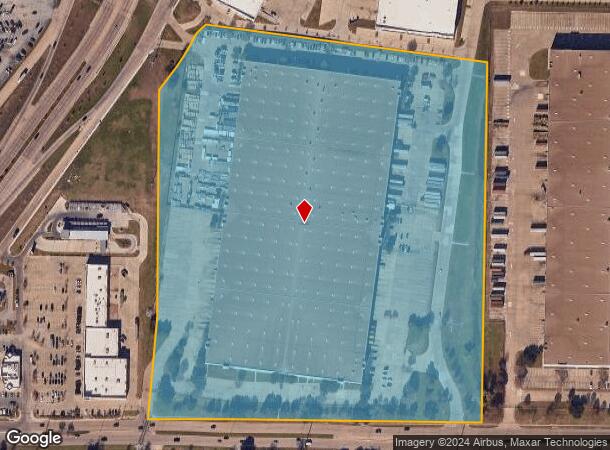  5351 Samuell Blvd, Mesquite, TX Parcel Map