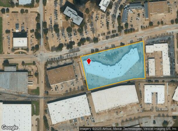  2400 E Randol Mill Rd, Arlington, TX Parcel Map