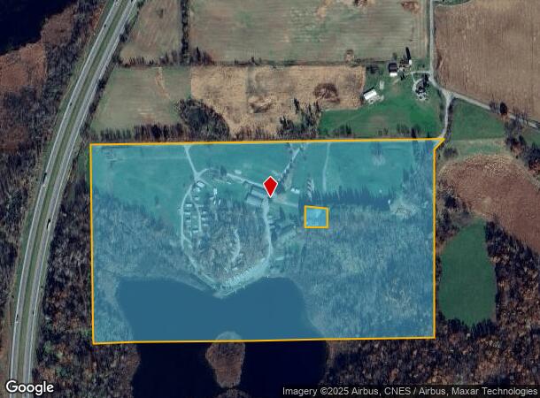  2777 W Buck Lake Rd, Angola, IN Parcel Map