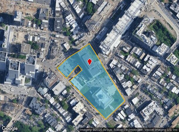 595 Newark Ave, Jersey City, NJ Parcel Map