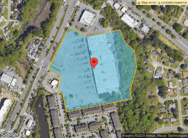  880 S Military Hwy, Virginia Beach, VA Parcel Map