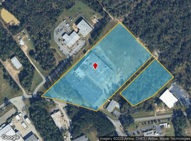  105 Freaman Graham Blvd, Eastman, GA Parcel Map