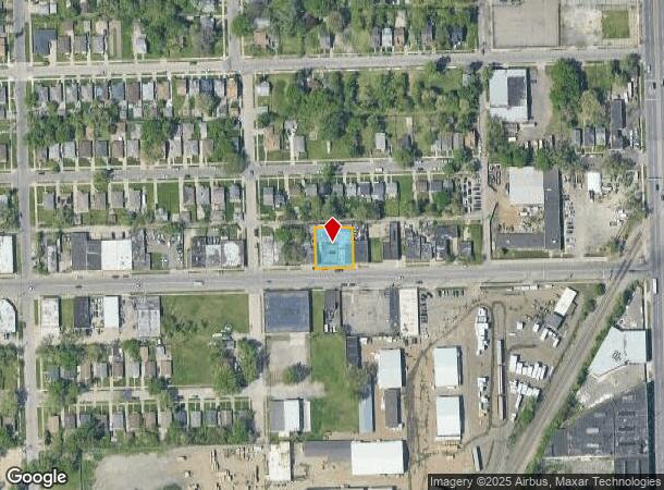  7441 E Davison St, Hamtramck, MI Parcel Map