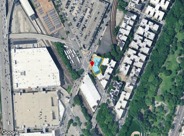 109 E 153Rd St, Bronx, NY Parcel Map