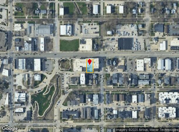 209 E University Ave, Champaign, IL Parcel Map