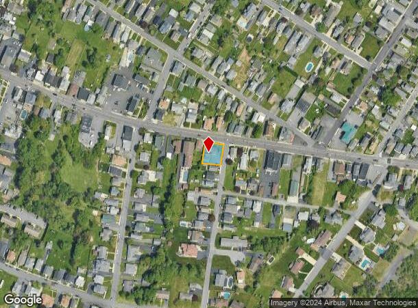  718 E Drinker St, Dunmore, PA Parcel Map