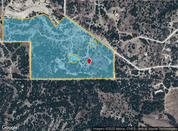  739 Bodo Ln, Fredericksburg, TX Parcel Map